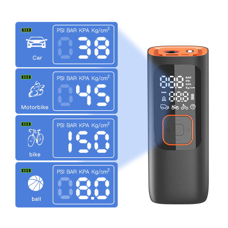NW01-SP Tire Inflator Portable Air Compressor Air Pump for Car Motorcycle NW01-SP Tire Inflator Portable Air Compressor Air Pump for Car Motorcycle